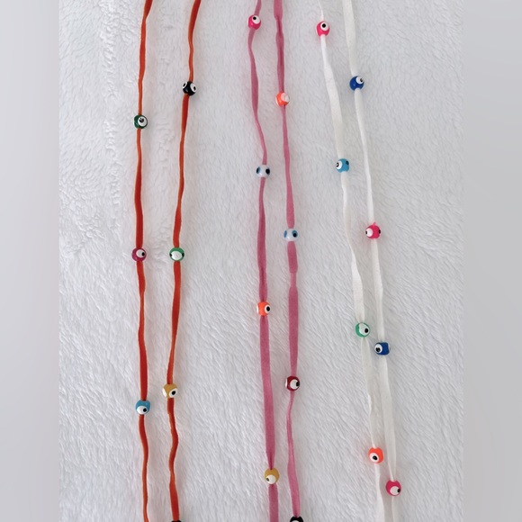 🧿Evil Eye Wrap Necklace Bracelet 🧿 - Picture 2 of 3
